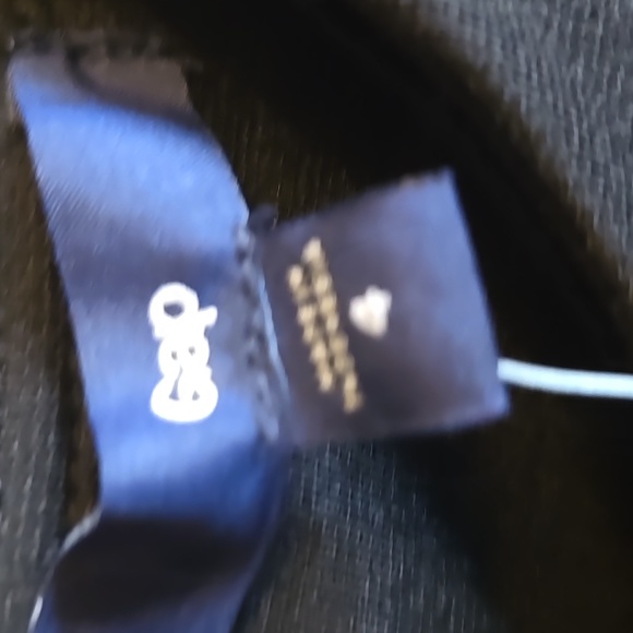 Gap-Black knit stretchy fitted dress that's fuller at bottom Sz 4 NWT - Picture 3 of 10